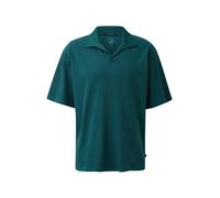 Relaxed Fit Poloshirt mit Leinen XXL petrol 2181473.6722.XXL