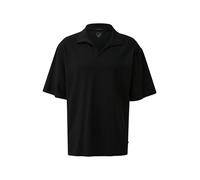Relaxed Fit Polo-Shirt im Leinenmix S schwarz 2180007.9999.S