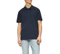 s.Oliver Poloshirt QS Piqué Single-Tuck-Design 100% Baumwolle Herren Blau L