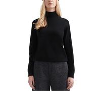 Pullover mit Stehkragen aus Viskosemix S schwarz 2172028.9999.S