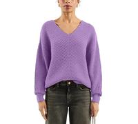 s.Oliver Strickpullover 2174514 – V-Ausschnitt Damen Lila Größe M