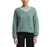 Strickpullover QS, Damen, Gr. XL, grün (petrol), Obermaterial: 88% Polyacryl, 12% Polyester, casual, Pullover (74799839-XL) petrol