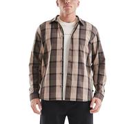 qs - Hemd braun|beige - Gr. - XXL