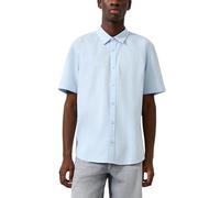 QS Regular Fit: Leinenmix-Hemd