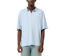 QS Relaxed Fit Polo-Shirt im Leinenmix