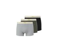 Retro-Boxershorts im 3er-Pack S grau|olive|schwarz 2176988.0095.S