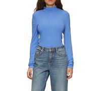 Rippshirt im Slim Fit aus Viskosemix XL blau 2158369.5361.XL