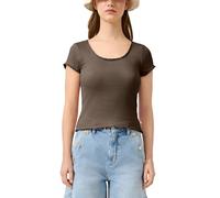qs - T-Shirt braun - Gr. - S