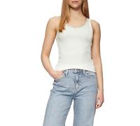 s.Oliver Ripptop QS mit Spitze am Ausschnitt Ecru XL