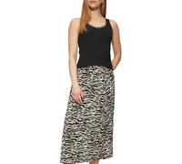 QS Ripptop mit Spitze am Ausschitt schwarz XXL