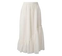 Chiffonrock mit Volant 40 creme 2178039.0200.40