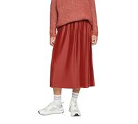 Rock mit Plisséefalten 40 rot 2153308.3835.40