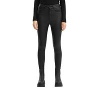 Sadie / Skinny Fit / High Rise / Skinny Leg / Ankle-Länge mit Coating 38/30 schwarz 2170531.9999.38_30