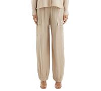 Shiny Cargohose aus Viskosemix 36/32 Beige 2169563.8148.36_32