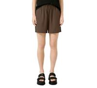 QS Damen Shorts - High Rise, Viskosemix, All-Over-Print, elastischer Bund mit Schnürung