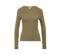 QS Slim Fit Langarmshirt mit Ajourmuster