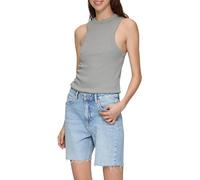 QS Slim-Fit-Tanktop aus Rippware im Vintage-Look