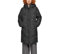 Steppmantel mit Kapuze XL schwarz