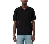 qs - Polo-Shirt schwarz - Gr. - L