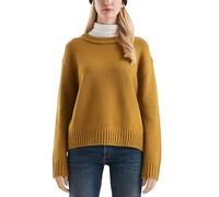 Strickpulli aus Baumwollmix XL gelb 2173024.8504.XL