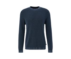 qs - Strickpullover blau - Gr. - S