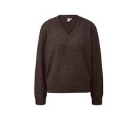 qs - Strickpullover braun - Gr. - L
