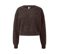 QS Damen Strickpullover - Loose Fit, Rippstrick, Langarm