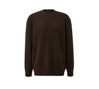 qs - Strickpullover braun - Gr. - S