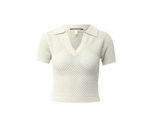 qs - Strickpullover creme - Gr. - L