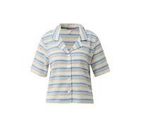 qs - Strickpullover mehrfarbig/blau - Gr. - L