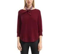 s.Oliver Strickpullover mit Fledermausärmeln Viskosemix Rot Größe M