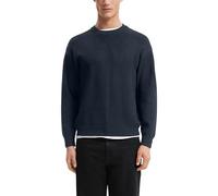 Strickpullover mit Layering XXL blau 2172410.5884.XXL