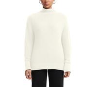 Strickpullover QS, Damen, Gr. M, ecru, Obermaterial: 50% Baumwolle, 50% Polyacryl, Pullover (42409247-M) ecru