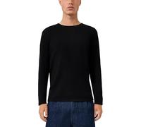 qs - Strickpullover schwarz - Gr. - XXL