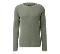 QS Grobstrickpullover mit Wascheffekt und Rollkante
