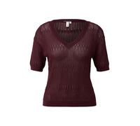 Leicht transparentes Strickshirt S rot 2181327.4923.S