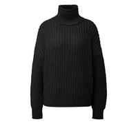 Flauschiger Oversize-Pullover mit Rollkragen L schwarz 2174528.99W0.L