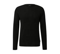 Strickpullover mit Struktur M schwarz 2177543.9999.M
