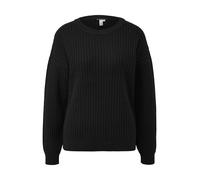 qs - Strickpullover schwarz - Gr. - XL