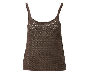qs - Strickpullunder braun - Gr. - XXL