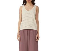 QS Stricktop mit Ajourmuster beige L