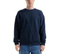 Sweatshirt mit asymmetrischer Teilungsnaht XS blau 2171849.5884.XS