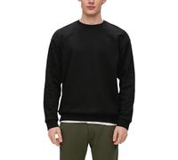 s.Oliver Sweatshirt QS mit Logo-Stickerei Schwarz Größe S