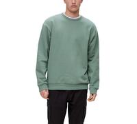 Q/S designed by - Sweatshirt mit Logo-Stickerei grün - Gr. - S