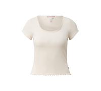 Rippshirt mit Spitzenkante XXL beige 2181277.2000.XXL