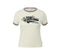 qs - T-Shirt creme - Gr. - L