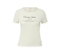 qs - T-Shirt creme - Gr. - M