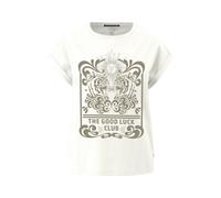 qs - T-Shirt creme - Gr. - S