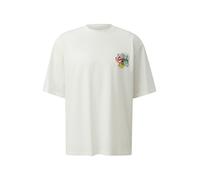 Relaxed Fit T-Shirt mit Prints XL creme 2179997.03D0.XL