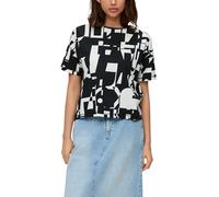 QS T-Shirt mit All-Over-Print im Loose Fit